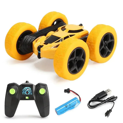 Rc Stunt Car Kids Double Sided Flip Remote Control Cars 2.4G High
