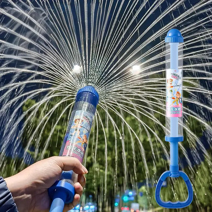 Pusher Type Fun Fireworks Water Jet Spray Toy Water Blasters Water
