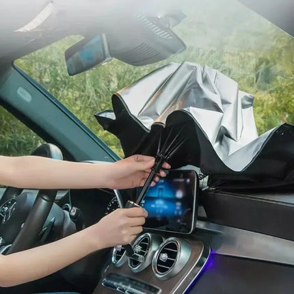 Car Sunshade Umbrella For Auto Shading Car Sun Shade Protector Parasol