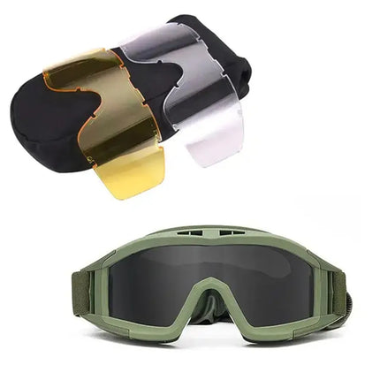 Explosion Proof Shooting Tactical Goggles Anti-impact CS War Game