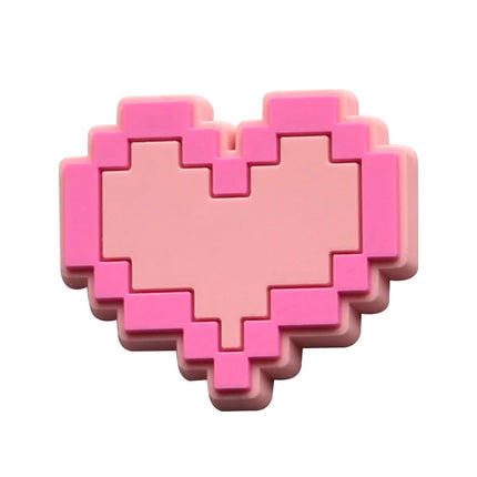 Hot Sales 1Pcs Pink Shoe Charms for Crocs Accessories Pin Shoe