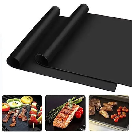 60*40cm Non-stick BBQ Grill Mat  Baking Mat Barbecue Tool Cooking