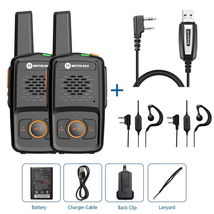 Motolola Mini Walkie Talkie 16 Channels Professional MT-N1 UHF