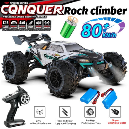 4WD Remote Control Car Off Road 4x4 RC High Speed Buggy Truck Super