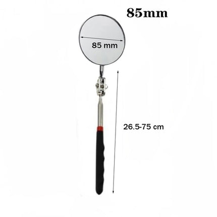 360° Inspection Mirror LED Light Telescoping Mirrors Extend Mechanic