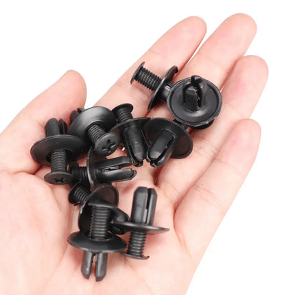 8mm/6mm Plastic Rivets Fasteners Screw Car Fender Bumper Screws Clips