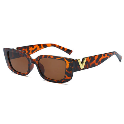 Fashion Rectangle Sunglasses Women Luxury Brand Vintage Small Frame