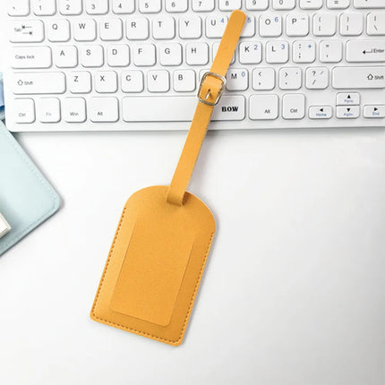 Personalize Initials Luggage Tag Custom Letters Men Women Suitcase