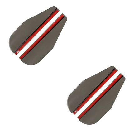 2PCS Car Rearview Mirror Rain Eyebrow Carbon Fiber Sun Visor Shade
