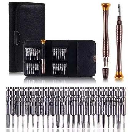 1Set 25 in 1 Screwdriver Set Multifunctional Precision Screwdriver for