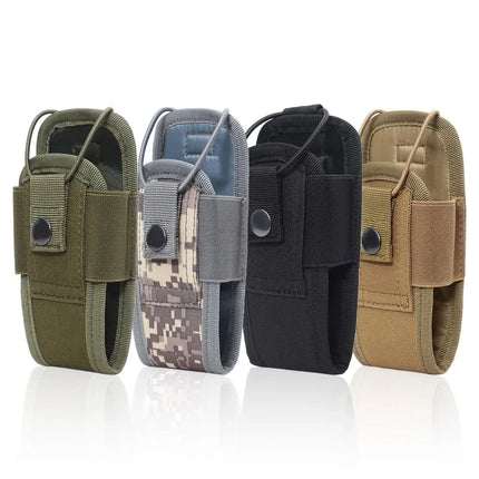 Tactical Walkie Talkie Pouch Oxford MolleRadio Pouch Holder Pocket