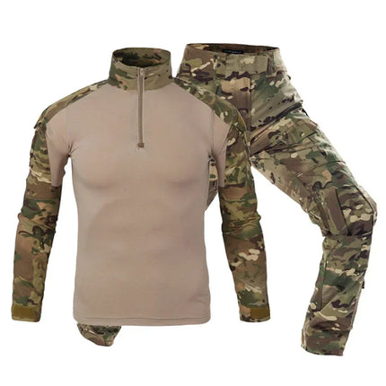 Tactical  Uniform Suits Milit Outdoor Camouflage Suit Hunting Shirts