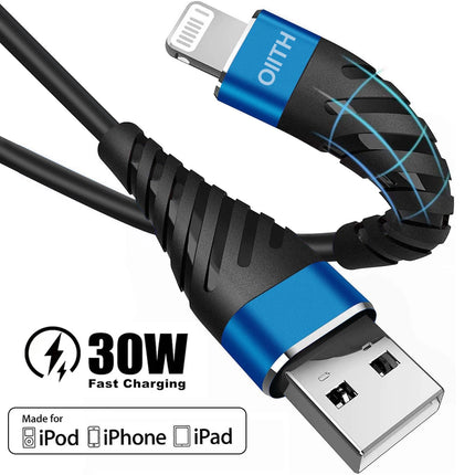 3A Fast Charging USB Cable For iPhone 11 12 13 14 Pro X XS Max 6 7 8