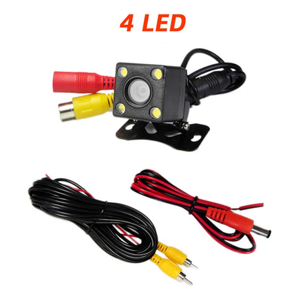 Wide Angle Car RearView Camera 4/8/12 LED Night Vision Reversing Auto