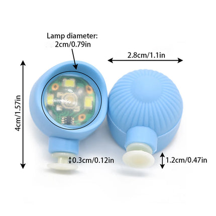 2pcs Shoe Lights,Waterproof Shoe Charms Accessories for Crocs Shoes,3