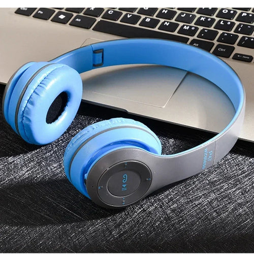 P47 Wireless bluetooth headphone With Mic Noise Cancelling Headsets
