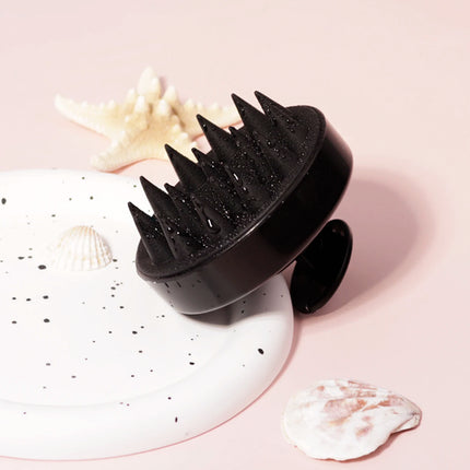 1PCS scalp massager shampoo brush, scalp cleaning brush, silicone, for