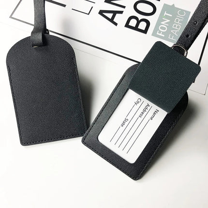 Personalize Initials Luggage Tag Custom Letters Men Women Suitcase
