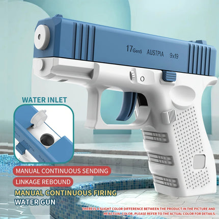 Summer Mini Water Gun Non Electric Pistol High-pressure Full Automatic