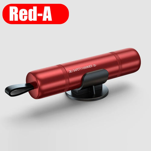 2 In 1 Car Safety Hammer Emergency Glass Breaker Cut The Seat Belt