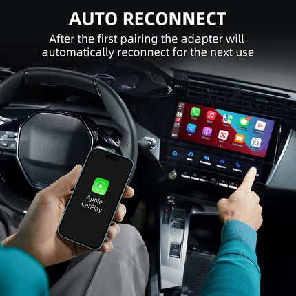 2 in 1 Smart Dongle AI Box Mini Adapter Wired to Wireless