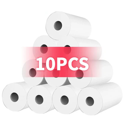 57*25mm 10 Thermal Paper Color White for Children Camera Instant