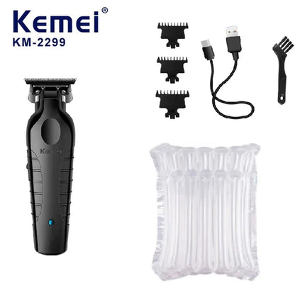 Kemei Professional Barber Cordless 1200 mAh Electric Hair Clippers USB