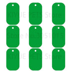 38X25X1MM / green