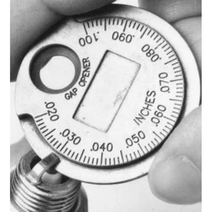 Coin- Type 0.6-2.4mm 0.02-0.10 Inch Spark Plug Gap Gauge Measurement
