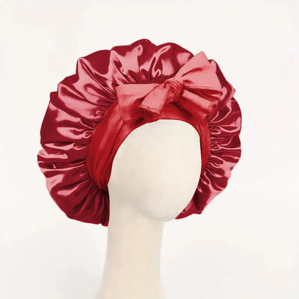 Satin Bonnet Silk Bonnet Adjustable Bonne For Sleeping Hair Bonnet
