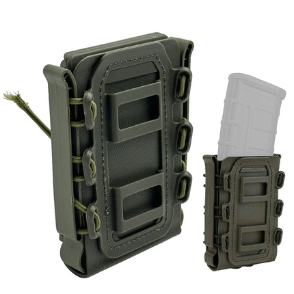 Tactical Molle Magazine Pouch AR 15 M4 AK 47 7.62 5.56  Scorpion Fast