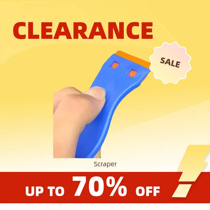 Clearance_Glue Removal Scraper Multifunctional Plastic Glass Removal