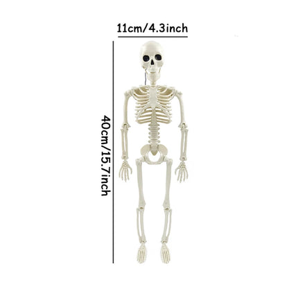 1pc Happy Halloween Modeling Humanoid Skeleton Decorative Props