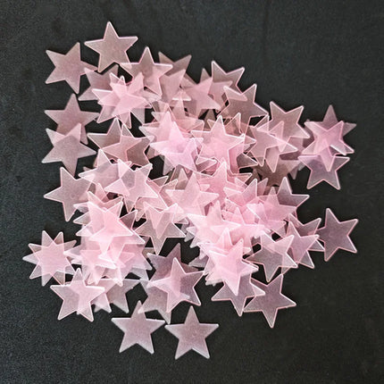 100Pcs/Set Stars Luminous Wall Stickers Glow In The Dark For Kids Baby
