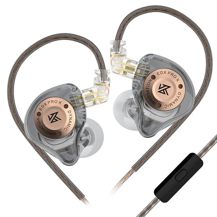 KZ EDX PRO X Dynamic Drive Earphone HIFI Bass Music Earbud Sport Noise