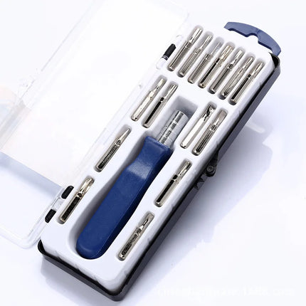 Multifunctional Screwdriver Set 16 in 1 Combination Multi Bits