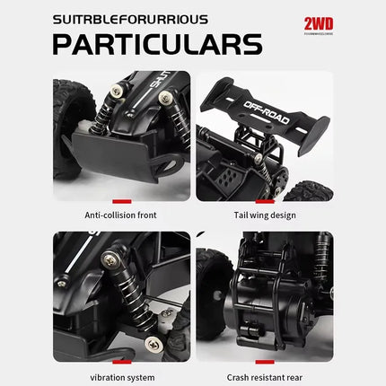 Remote Control Car RC Drift Racing 1:16 Vehicle Off Road Alloy 2.4G