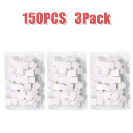 LINMANDA 50Pcs Soft Nail Sponges for Nail Art Sponges With Grabbing