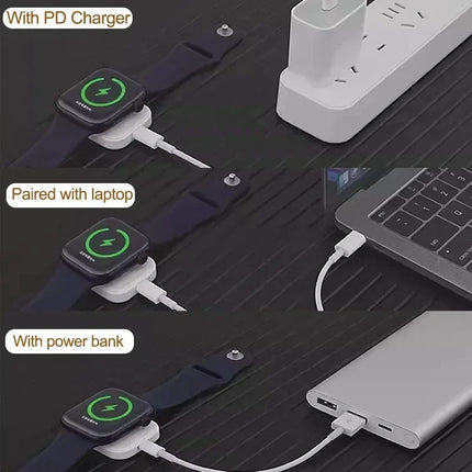 VIKEFON Fast Magnetic Watch Wireless Charger for Apple Watch Series