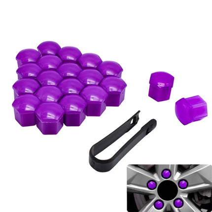 20PCS Universal Wheel Nut Covers 17/19/21mm - ust-proof wheel bolt
