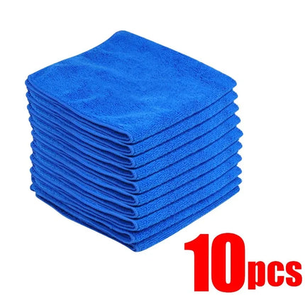 20/10PCS Car Cleaning and Washing Square Towel Super Absorbent and Non