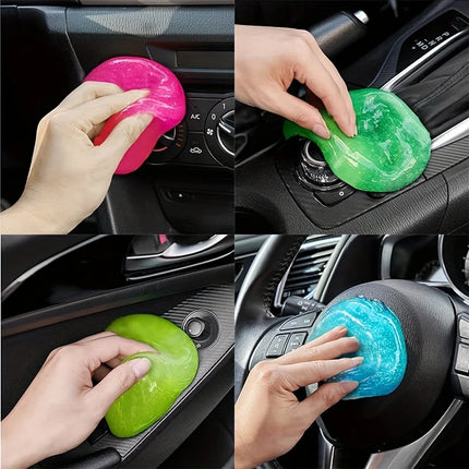 Auto Car Cleaning Pad Glue Powder Cleaner Magic Cleaner Dust Remover