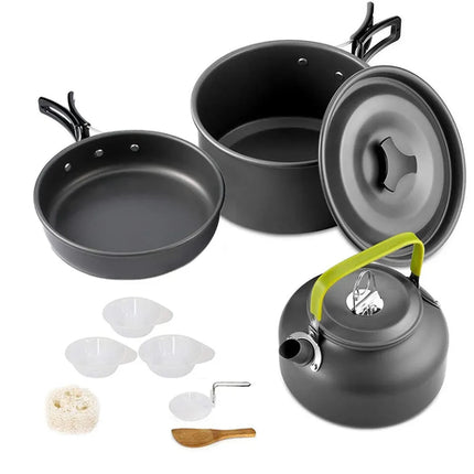 Camping Cooking set Camping Cookware Travel Tableware Outdoor Picnic
