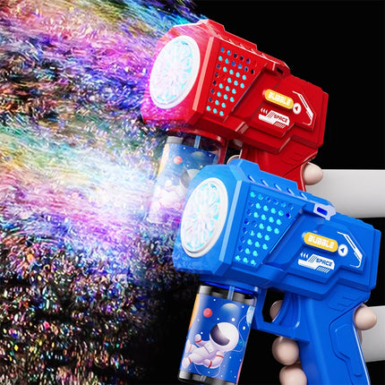 10 hole Automatic Gatling Electric Toy Blowing Bubble for Children's