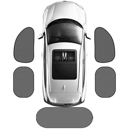 1-5Pcs Universal Car Sunshades Foldable Auto Side Window Rear