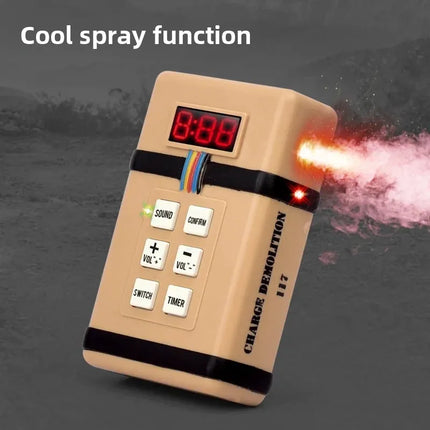 New Tactical Explosive Pack Toy Airsoft Children's Smoke Grenade Toy