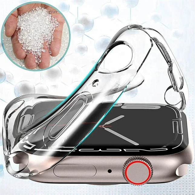 Soft TPU Screen Protector for Apple Watch 10 9 8 45mm 41mm 44mm 42mm