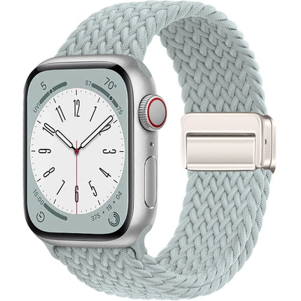 Braided Strap For Apple Watch Band 44mm 40mm 45mm 49mm 41mm 38 buckle