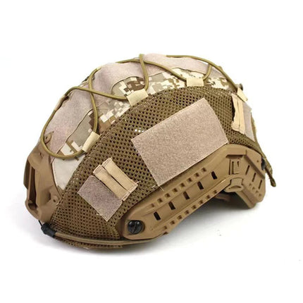 BOOIU Tactical Helmet Cover for MH PJ BJ OPS-Core Fast Helmet Hunting