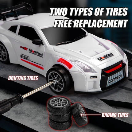 New 4WD Remote Control Drift Car Full Size 1:24 Mini Remote Control